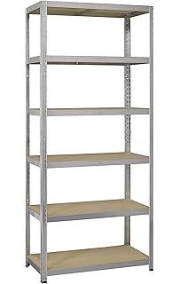 etagere metal strong 175 galvanise 5 tablettes
