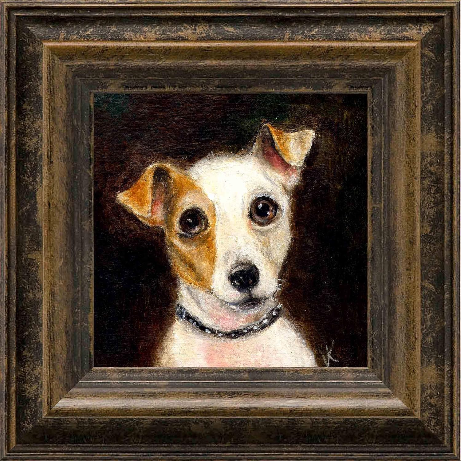 Art Collectibles Pet Portraits Dog Original Art Customer Dog Portrait Pet Portrait Pet Portrait Made To Order Paint My Dog Gift Pet Art Jack Russel Petshopofcolor