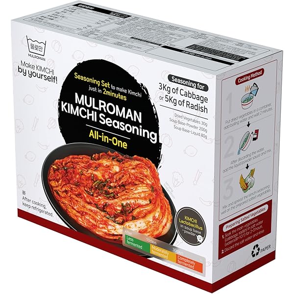 Amazon.com: Mulroman Instant Kimchi Kit, Instant Napa Cabbage