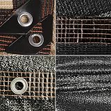 TESIN Privacy Screen Fence 6.5x50 ft Black Outdoor Privacy Screen with Cable view 3