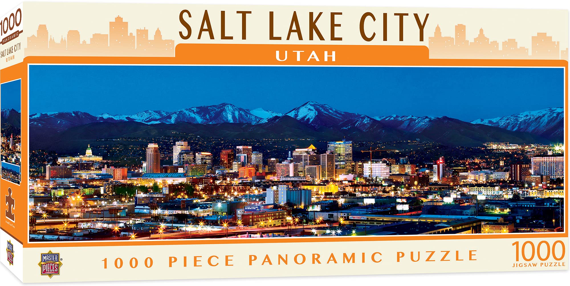 Salt Lake City 1000pc Panoramic