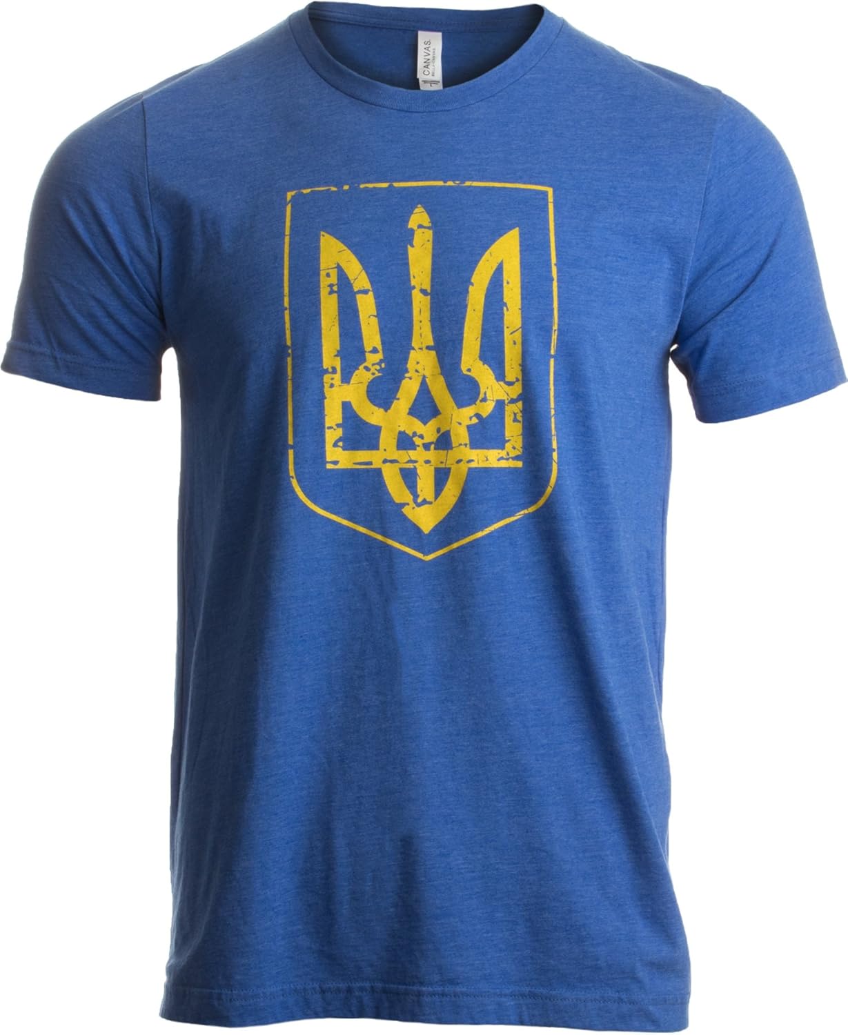 Ukraine Pride Vintage Style Retro Feel Ukrainian Coat Of Arms Unisex T Shirt 1176 Seknovelty