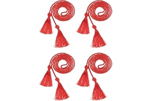 uxcell 4 Pcs Graduation Cords, Graduation Tassel Honor Cords, 2025 Graduation Honor Cord with Tassel, Braided Cords for Gradu