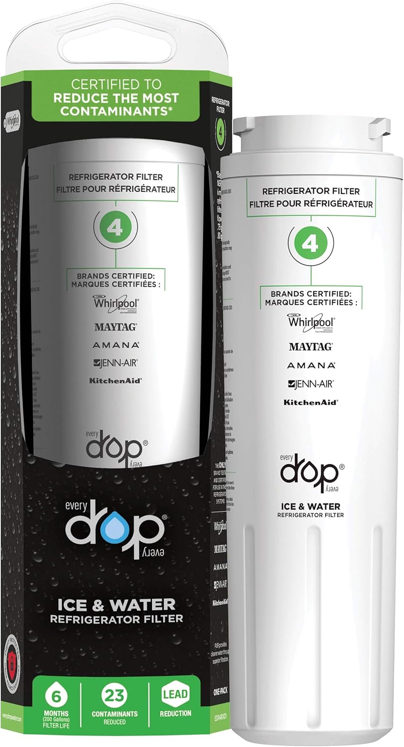 Every Drop EDR4RXD1 Refrigerator Water Filter 4 Pack of 1