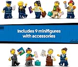 LEGO City Airport with Airplane Toy 60502 Build Together 9 Minifigures view 6