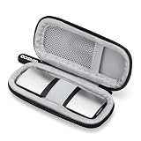 Ginsco Case for KardiaMobile 1-Lead Personal EKG Monitor Works with Most Smartphones, Hard Shell 1680D Oxford Carrying Case for AliveCor KardiaMobile 6L,Heart Monitor Travel Pouch with Carrying Strap