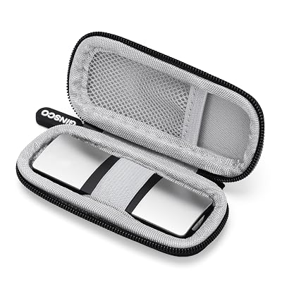 Ginsco Case for KardiaMobile 1-Lead Personal EKG Monitor Works with Most Smartphones, Hard Shell 1680D Oxford Carrying Case for AliveCor KardiaMobile 6L,Heart Monitor Travel Pouch with Carrying Strap