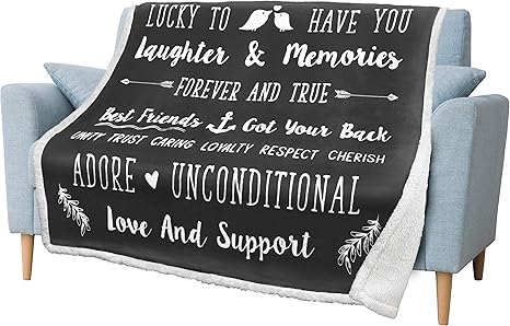 PAVILIA Best Friend Blanket, Friendship 