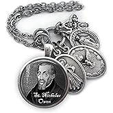 St. Nicholas Owen Keychain, Necklace or Clip, Patron Saint Confirmation Gift
