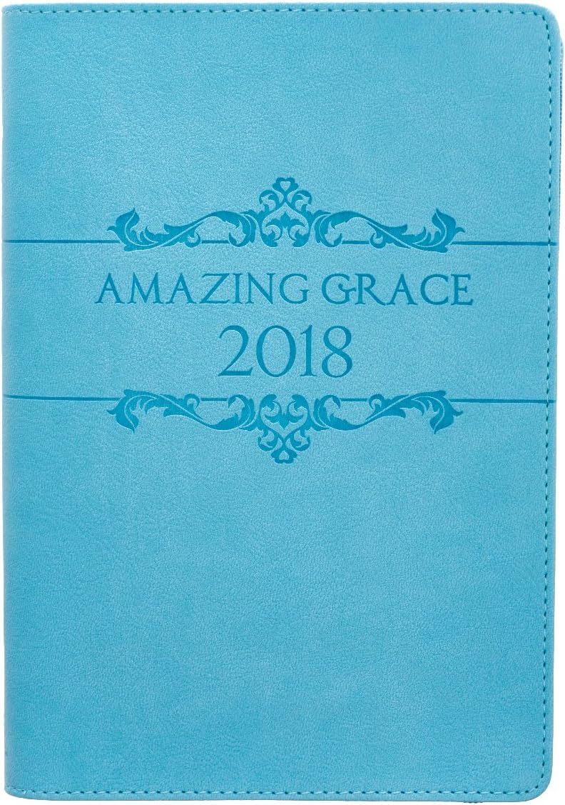 2018 Executive Planner With Zipper, Amazing Grace