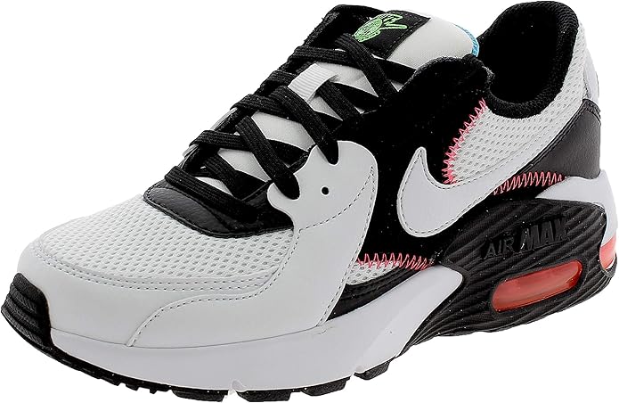 Nike Air Max Excee Trainers Women White/Black Low Top Trainers Shoes: Amazon.co.uk: Shoes & Bags