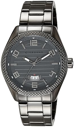 Giordano Analog Grey Dial Mens Watch - 1724-44