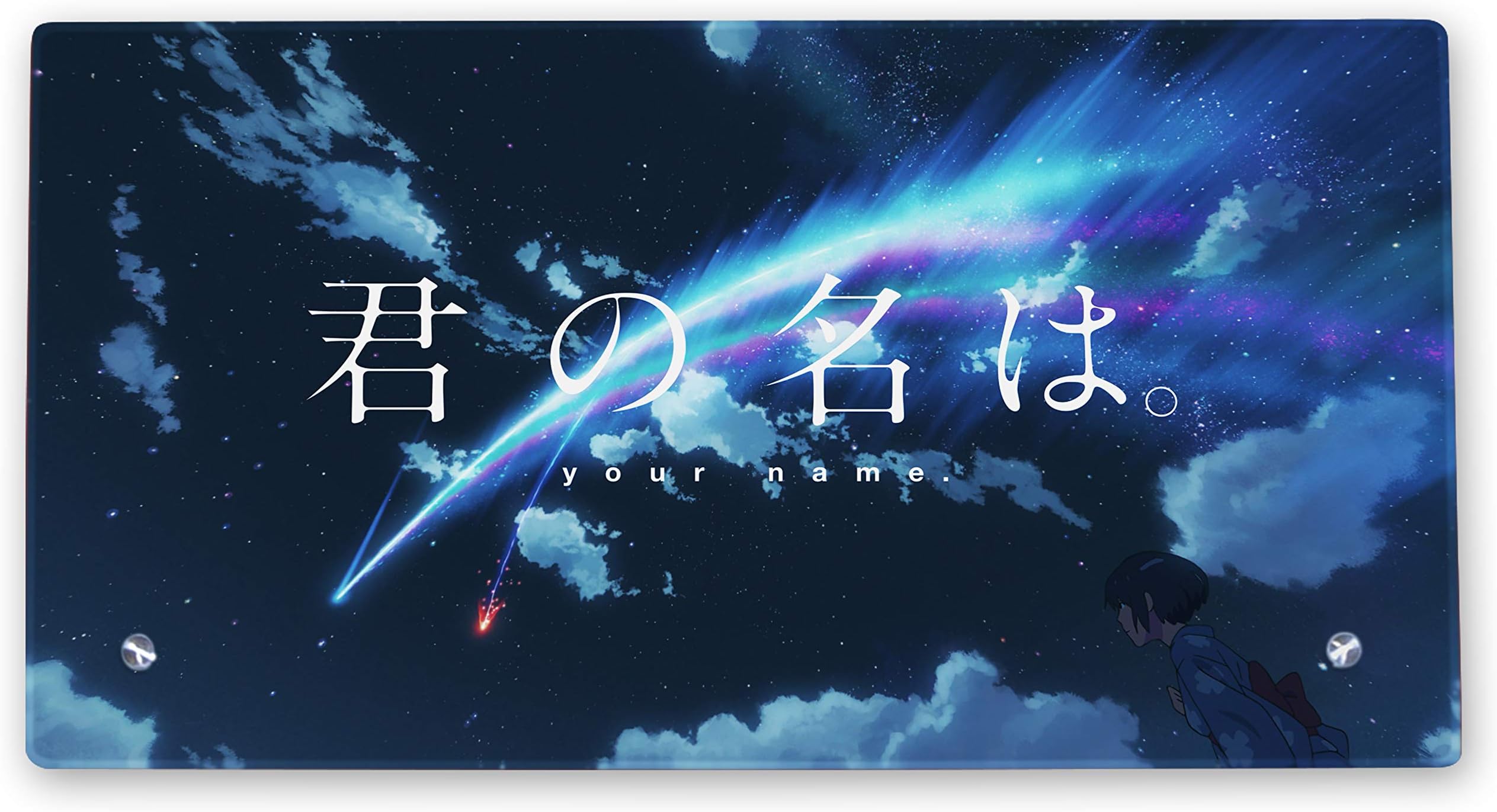 Your Name – Glass Frame with Stand (Tempered Glass) Anime Gift (V2)