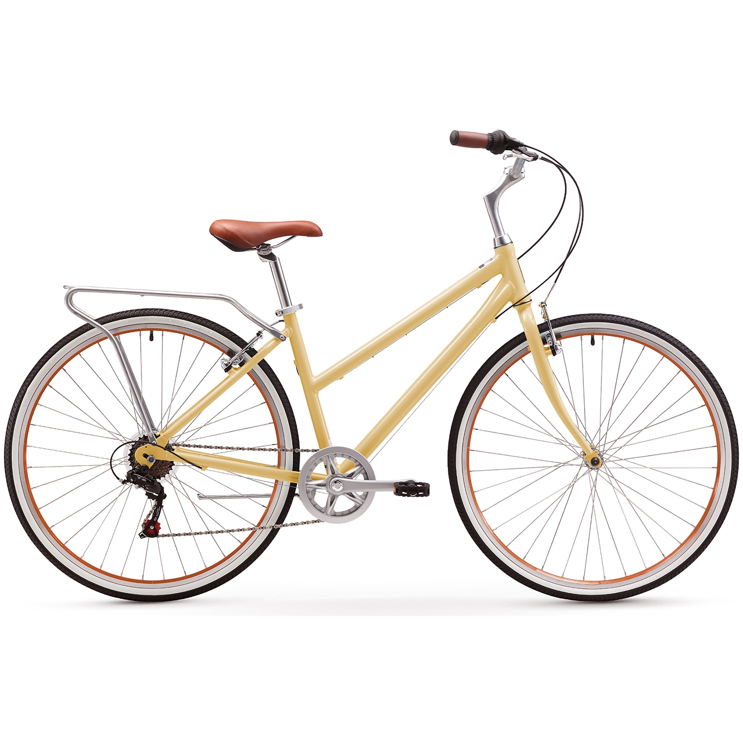 sixthreezero Explore Your Range Women's Hybrid Commuter Bicycle with