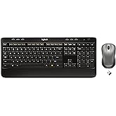Logitech MK520 Wireless Keyboard and Mouse Combo — Keyboard and Mouse, Long Battery Life, Secure 2.4GHz Connectivity