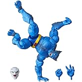 Hasbro Marvel Legends Series 6" Collectible Action Figure Beast Toy (X-Men Collection) &ndash; with Caliban Build-A-Figure Part