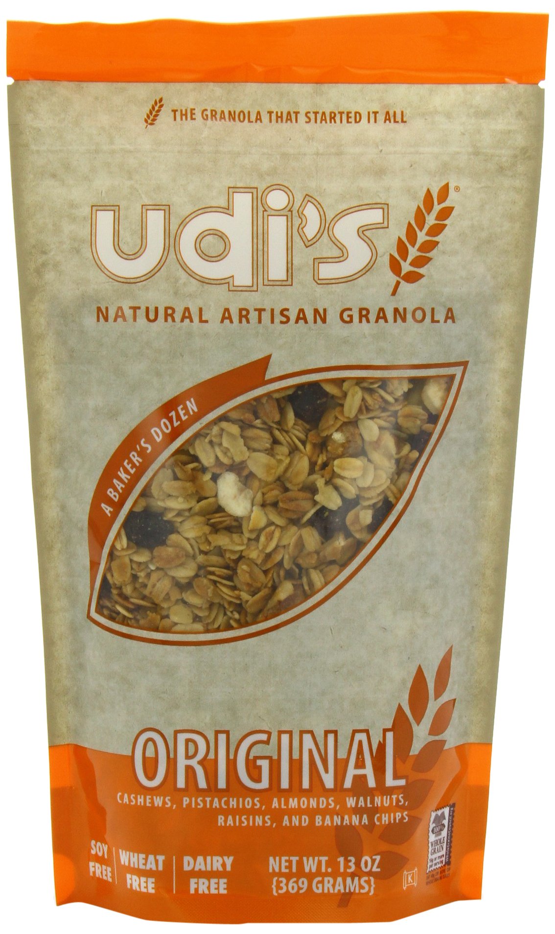 Udi's Au Naturel Granola, 13Ounce Bags (Pack of 6