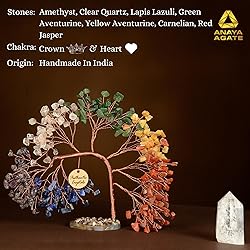 7 Chakra Crystal Tree of Life for Positive Energy