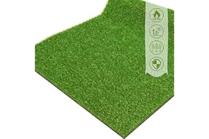 ZGR HOME&GARDEN Artificial Grass Turf Lawn 3' x 5' Outdoor Rug, 0.8" Premium Realistic Turf for Garden, Yard, Home Landscape, Playground, Dogs Synthetic Grass Mat Fake Grass Rug