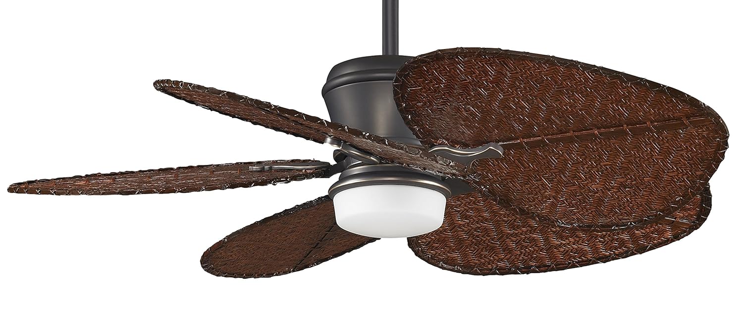 Fanimation Isd2a Wide Oval Bamboo Blade 18 Inch Antique Set Of