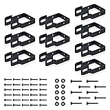 Fencer Wire Heavy Duty Garden Fence Bracket Set, 10