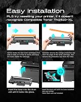 iNKPAD TN2510XL Black Toner Cartridge for Brother TN-2510 Series view 6