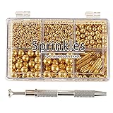 Kasvan Gold Mix Sugar Sprinkles - Edible Candy