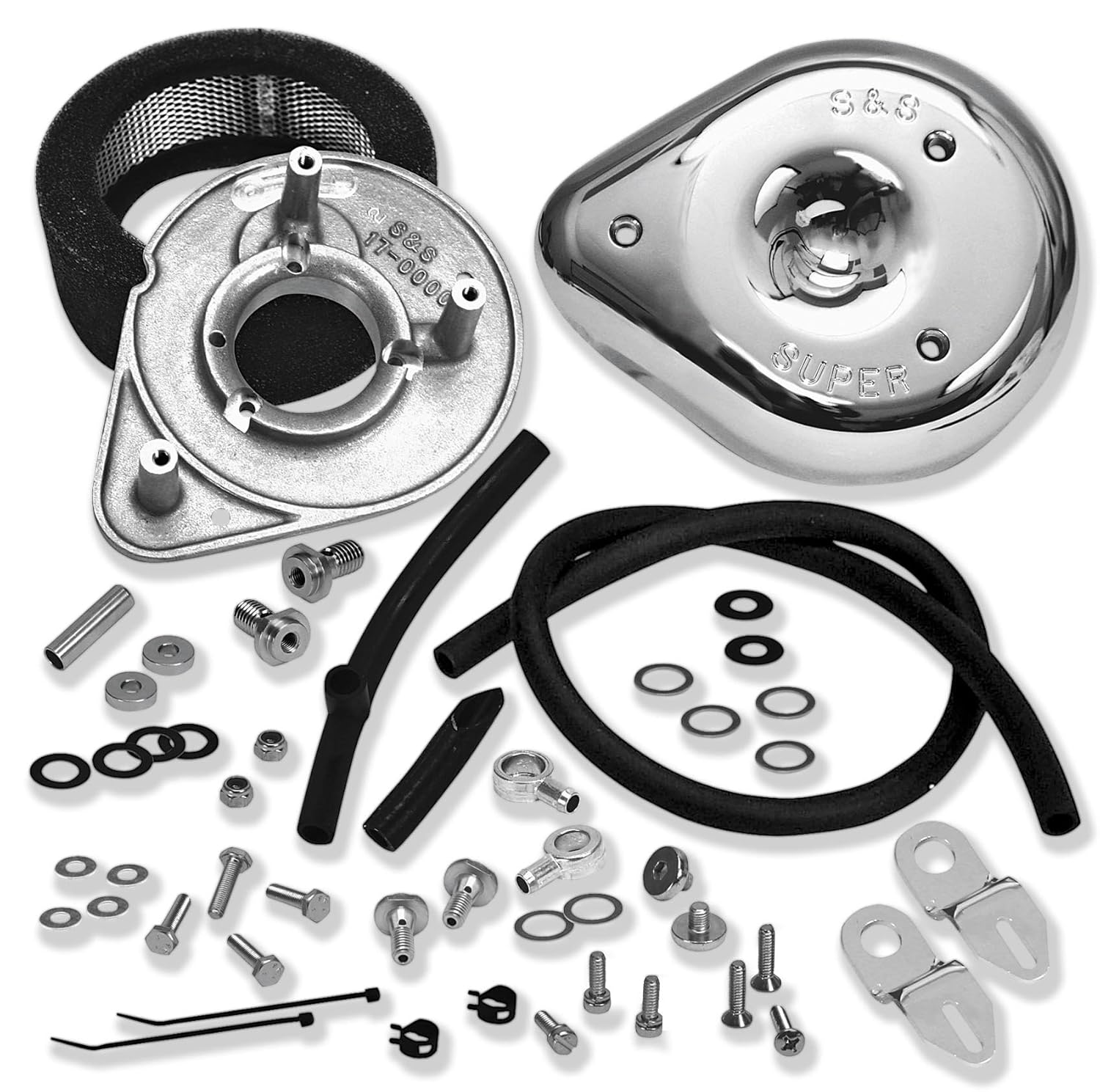 S&S Cycle Air Cleaner Kit Stock CV & EFI 170450 Amazon.co.uk Car