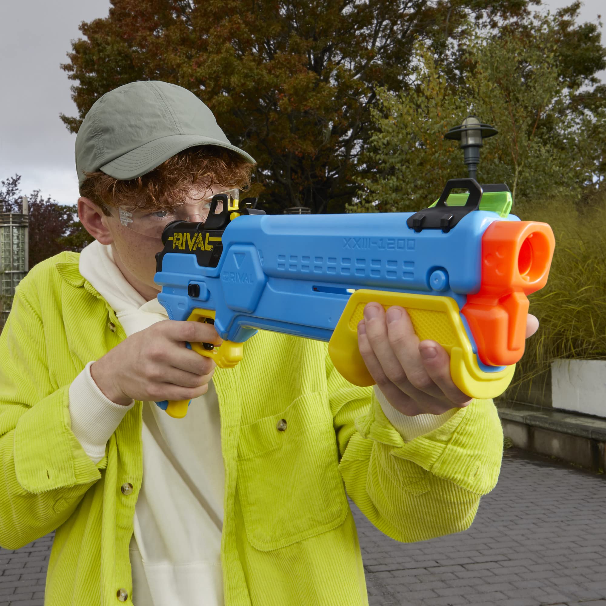 Nerf Rival Forerunner XXIII-1200 Blaster, 12 Round Capacity, Adjustable Sight