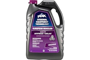 PEAK OET Extended Life Violet Concentrate Antifreeze/Coolant for European Vehicles, 1 Gal.