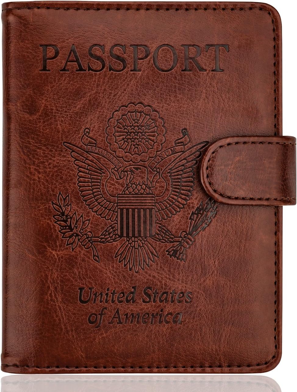  | WALNEW Passport Holder Cover Case RFID Passport Travel Wallet, Coffe | Passport Covers