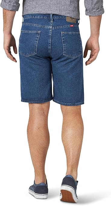 wrangler men's 5 pocket denim short