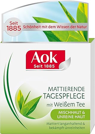 Aok Mattierende Tagespflege mit weißem Tee, 1er Pack (1 x 50 ml)