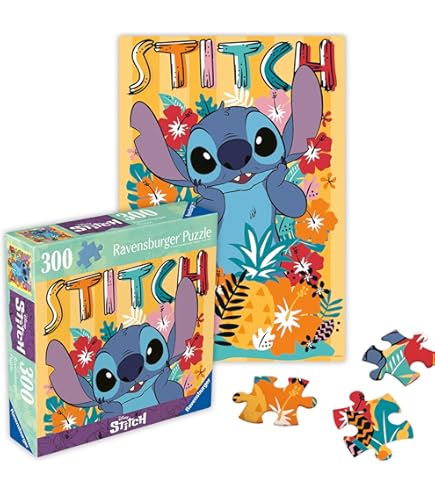 Amazon.com: Disney Lilo & Stitch 20th Anniversary Jigsaw Puzzle