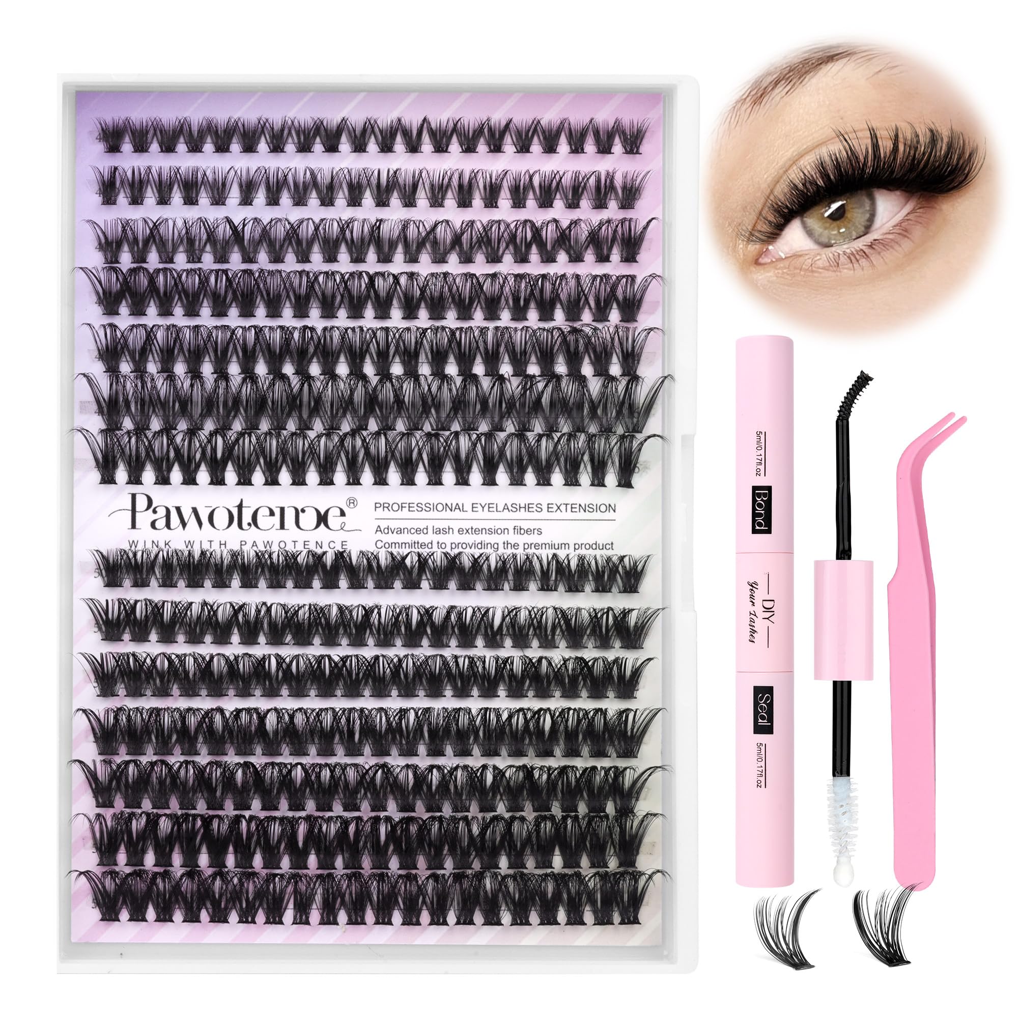 Pawotence Lash Extension Kit Individual Lash