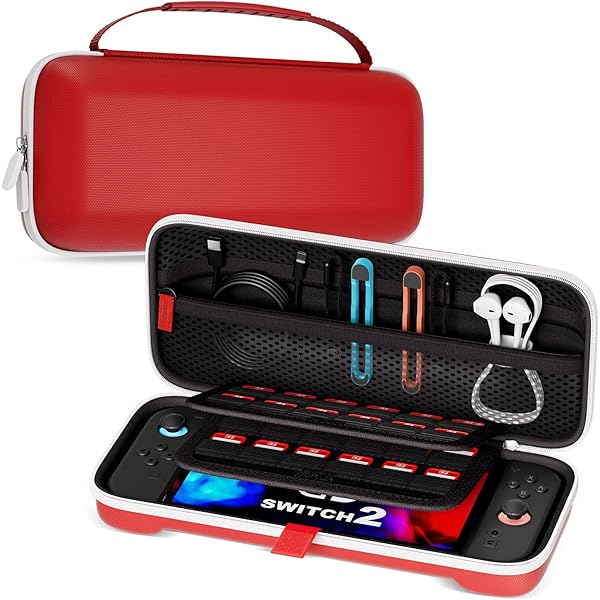 Amazon.com: Zerika Case for Nintendo Switch 2 with Honeycomb Lid