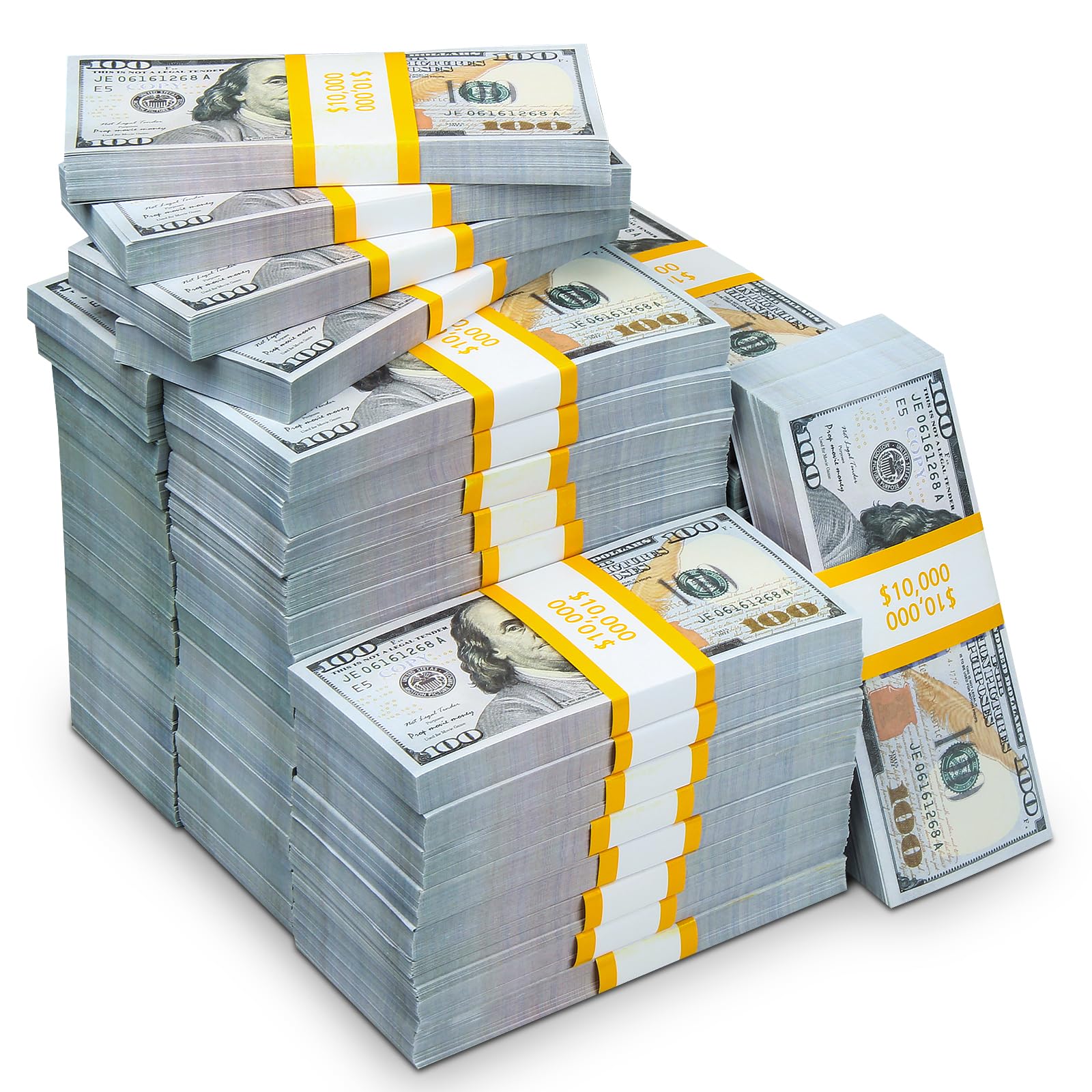 Photo 1 of SHRIGM 200 Pcs Prop Money Play Money Movie Money for Kids Education Learning, Videos, Christmas, Birthday Parties, Weddings and Holiday