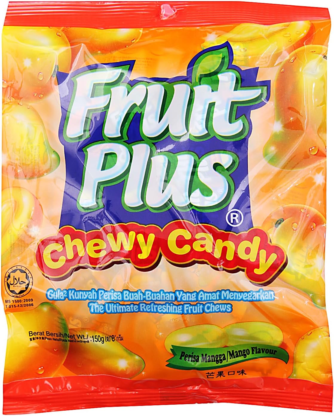 Fruit Plus Mango Chews 5.3 oz Malaysia