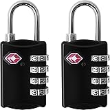 Desired Tools TSA Locks for Luggage, 2-Pc Durable