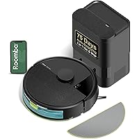 Roomba 105 Combo Robot Vacuum & Mop + AutoEmpty Dock - Self-Empties for 75 Days, Intense Power-Lifting Suction, LiDAR Navigat