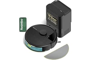 iRobot Roomba 105 Combo Robot Vacuum & Mop with AutoEmpty Dock - Self-Empties for 75 Days, Intense Power-Lifting Suction, LiDAR Navigation, Multiple Cleaning Modes, Avoids Mopping Carpet