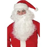 California Costumes Men's Santa Claus Beard and Wig Set