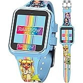 Rainbow High Kids Smartwatch – Interactive Touchscreen with 10 Clock Faces, Step Counter, Selfie Camera, Games, Voice Recorder, Calculator, Alarm & Timer – Fits Wrists 5.5"-8.0"