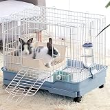 HYLYUN Large Rabbit Litter Tray Box Toilet with Drawer, 40x29x16 cm view 7