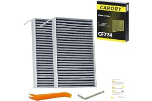 2PCS Cabin Air Filter with Activated Carbon for Tesla Model 3…