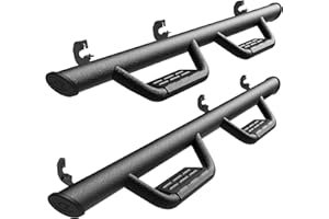 Tyger Auto Tyger Access Running Boards Compatible with 2015-2025 Chevy Colorado GMC Canyon | Crew Cab | TG-AS2C24002 | Textur