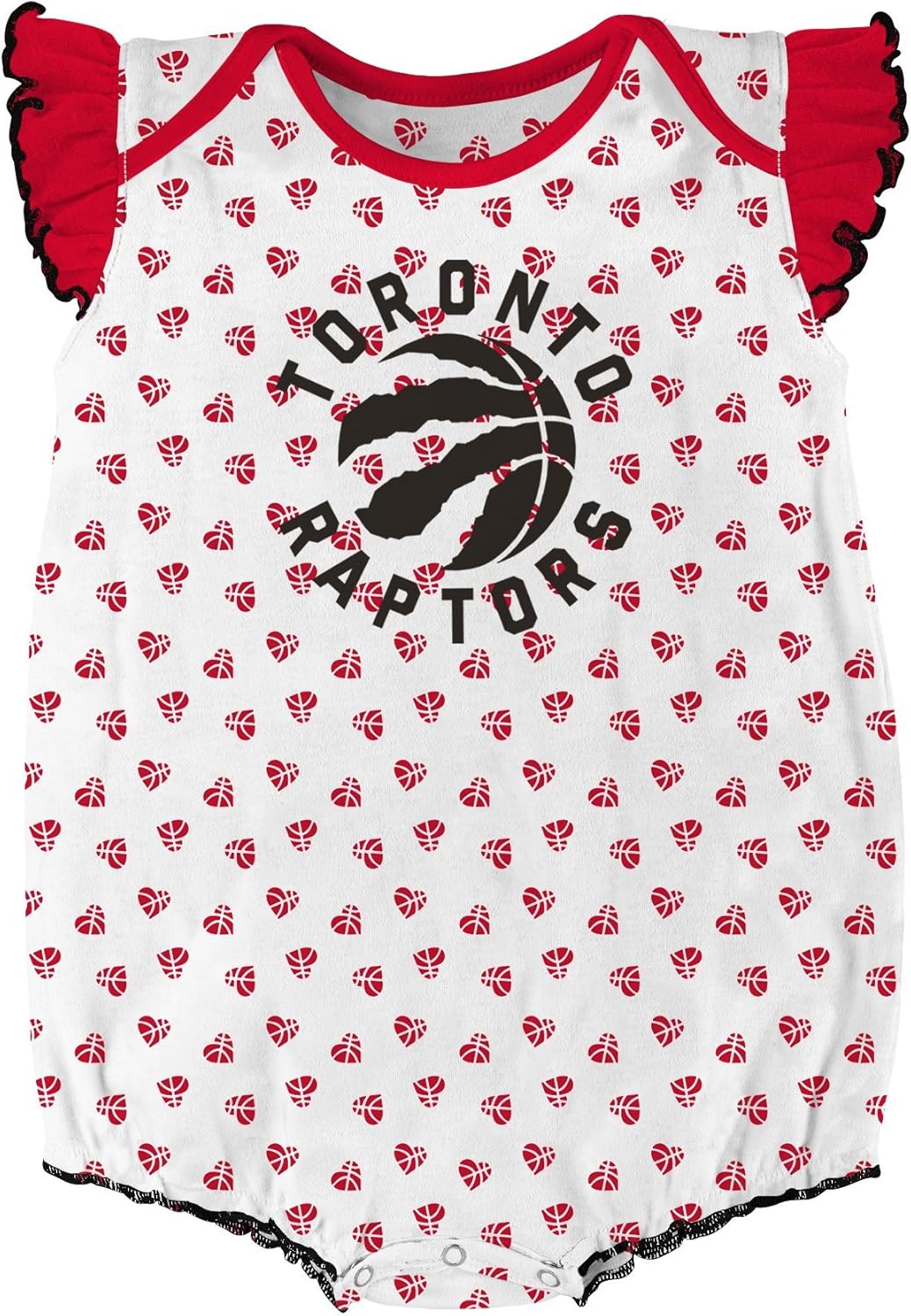 NBA Newborn NBA Newborn & Infant Heart Fan 2 Piece Onesie