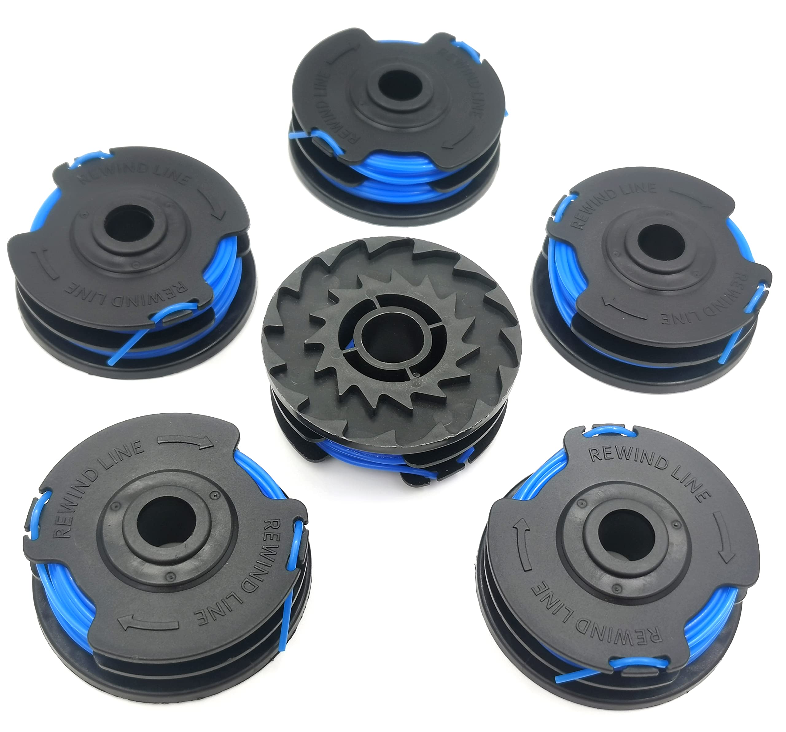 Photo 1 of ****SIMILAR ITEM***
QUASION AC41RL3 Autofeed Dual 0.065” 27ft Replacement Line and Spool for Homelite Electric Weed Whacker UT41112 UT41121 UT41120 UT41113 UT41122 UT41112B,Weed Eater String Trimmer Parts,6 Pack