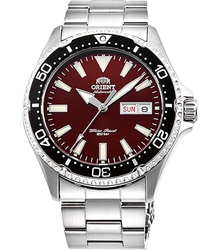 Amazon.com: Orient RN-TX0203S Men's Metal Band Sports Diver Design