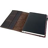 Leather Journal Leuchtturm1917 Medium A5 (5.75"x8.25") Softcover Notebook Travel Journal Cover Distressed Leather Refillable 